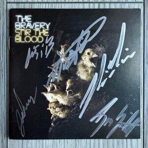 The Bravery Stir The Blood Autographed Insert